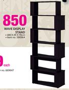 Wave Display Stand-180x29x70cm 