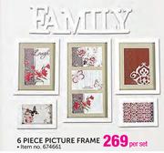 Family 6-Piece Picture Frame-Per Set