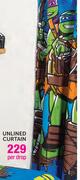 Teenage Mutant Ninja Unlined Curtain-Per Drop