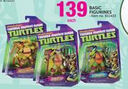 Teenage Mutant Ninja Basic Figurines Each