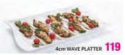 4cm Wave Platter