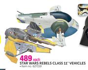 Star Wars Rebels Class 11" Vehicles Each