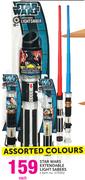 Star Wars Extendable Light Sabers Each