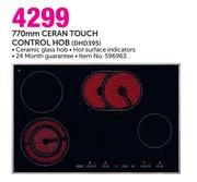 Defy 770mm Ceran Touch Control Hob DHD395
