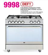 Defy 5 Burner Stainless Steel Gas Electric Stove DGS161