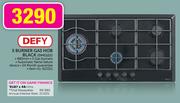 Defy 5 Burner Gas Hob Black DHG121