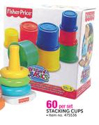 Fisher-Price Stacking Cups-Per Set