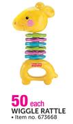 Fisher-Price Wiggle Rattle Each