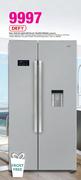 Defy 554Ltr Side By Side Metallic Silver Fridge G91635