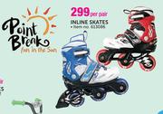 Point Break Inline Skates-Per Pair