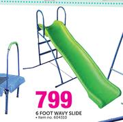 6 Foot Wavy Slide