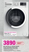 Defy 6kg Metallic Silver Front Load Washing Machine