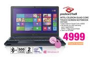Packard Bell Intel Celeron Quad Core Touch Screen Notebook ENTE69