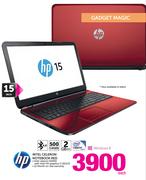 HP Intel Celeron Notebook Red Each