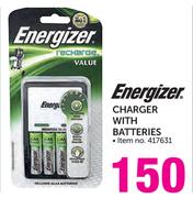 Energizer Charger With Batteries