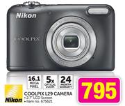 Nikon Coolpix L29 Camera-Each