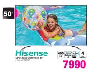 Hisense 50" FHD 3D Smart LED TV