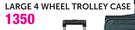 Voyager Large 4 Wheel Trolley Case