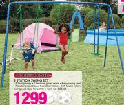 Sportspower 3 Station Swing Set