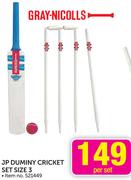JP Duminy Cricket Set Size 3-Per Set