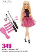 Hair Curling Doll Including Accessories 678297