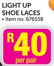 Turtles Light Up Shoe Laces-Per Pair