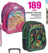 Barbie/Turtles Backpacks-Each