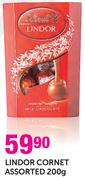 Lindor Cornet Assorted-200g