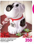 "Who Let The dogs Out" Singing Cookie Jar
