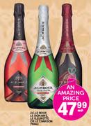 JCLE Roux, Le Domane, Le Pleurette Or Le Chanson-750ml Each