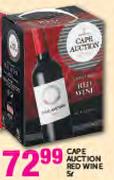 Cape Auction Red Wine-5L