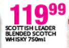 Scottish Leader Blended Scotch Whisky-750ml