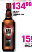 Red Heart Original Caribbean Rum-750ml