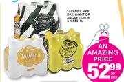 Savanna NRB Dry, Light Or Angry Lemon-6x330ml Per Pack