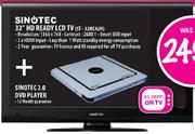 Sinotec HD Ready LCD TV-32" + Sinotec 2.0 DVD Player