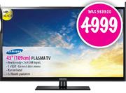 Samsung 43" (109cm) Plasma TV 