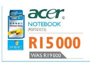 Acer Notebook (RFSO2033)