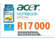 Acer Notebook (RFSO2098)