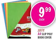Jiffy A4 Slip Poly Book Cover-each