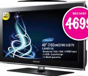 Samsung 40"(102cm)FHD LCD TV(LA40D550)