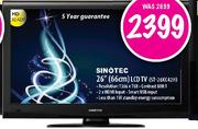 Sinotec 26"(66cm) LCD TV(ST-26KC42H)