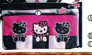Hello Kitty 3 Compartment Pencil Case
