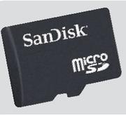 Sandisk MicroSDHC 16GB