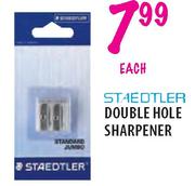 Staedtler Double Hole Sharpener-each