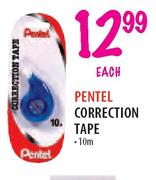 Pentel Correction Tape-10m each
