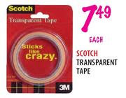 Scotch Transparent Tape-each