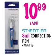 Staedtler 8ml Correction Pen-each