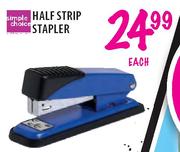 Simple Choice Half Strip Stapler-each