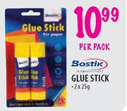 Sostik Glue Stick-2 x 25gm per pack