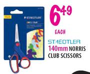 Staedtler 140mm Norris Club Scissors-each